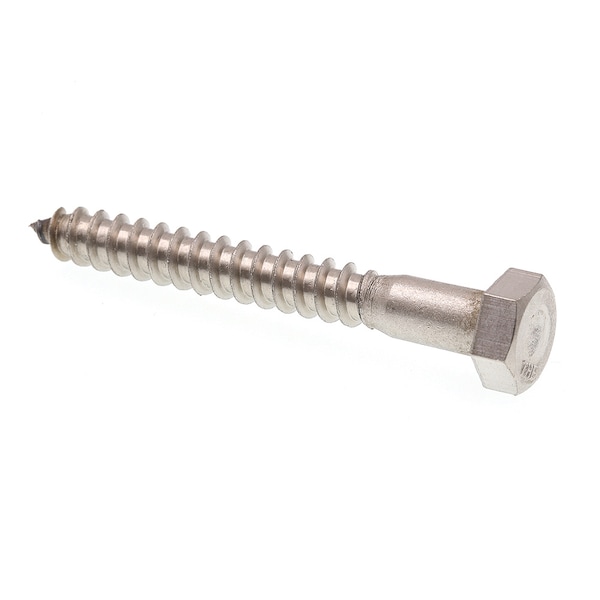 Prime-Line Hex Lag Screw 5/16in X 2-1/2in Grade 18-8 Stainless Steel 25PK 9055669 - main